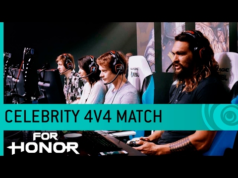 For Honor Gameplay: Celebrity Match with Jason Momoa, Lauren Cohan, Alfie Allen & Demetrious Johnson - UCBMvc6jvuTxH6TNo9ThpYjg