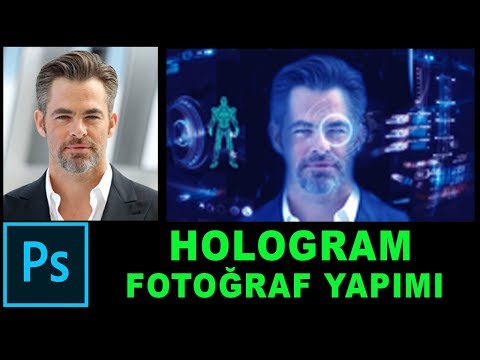 Photoshop'ta Hologramlı Fotoğraf Yapımı