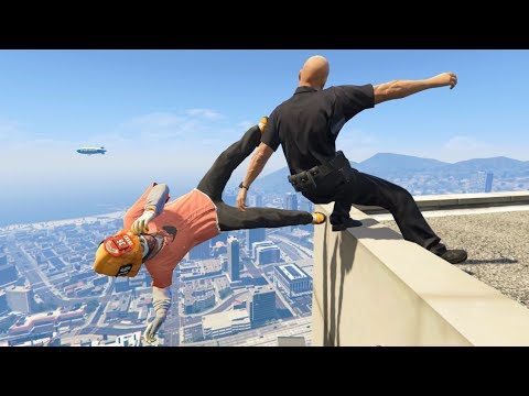 GTA 5 CRAZY Jumps/Falls Compilation #4 (Grand Theft Auto V Fails Funny Moments) - UCG67Fgo8Sxm4G4TMIFjXhjQ