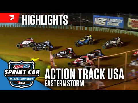 Eastern Storm Finale | USAC Sprints at Action Track USA 6/22/25 | Highlights - dirt track racing video image