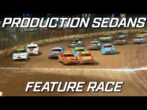 Production Sedans: Stampede - A-Main - Kingaroy Speedway - 24.04.2022 - dirt track racing video image