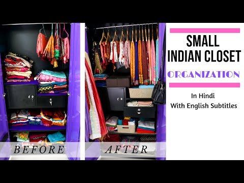 Small Indian Closet Organisation  | In Hindi with English Subtitles - UC2GT4HiSvUipWNwcWUM7iJQ