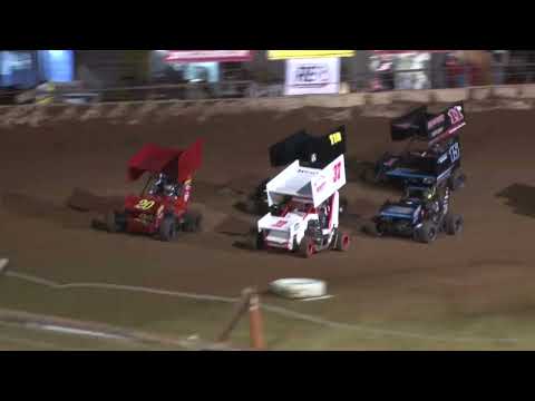 3.23.18 POWRi Outlaw Micro Sprint League at I-44 Riverside Speedway - dirt track racing video image