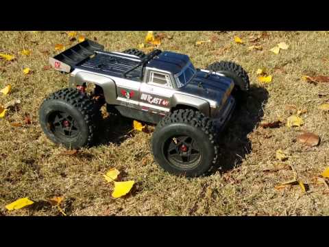 Arrma Outcast  6s Park Run With 13 tooth Pinion on 4s lipo - UCnnGALgMKGZrzN-lf1AosYw