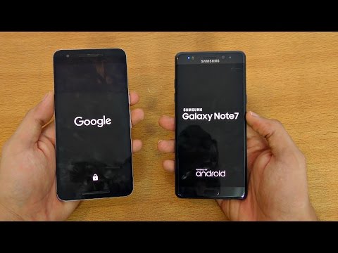 Samsung Galaxy Note 7 vs Nexus 6P Official Android 7.0 Nougat - Speed Test! (4K) - UCTqMx8l2TtdZ7_1A40qrFiQ