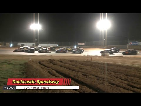Rockcastle Speedway - Hornet Feature - 7/6/2024 - dirt track racing video image