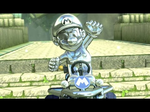 Mario Kart 8 Deluxe - Mirror Mushroom Cup (Metal Mario Gameplay) - UCg_j7kndWLFZEg4yCqUWPCA