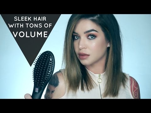 Sleek Voluminous Two Toned LOB | Straightening Brush - UCcZ2nCUn7vSlMfY5PoH982Q