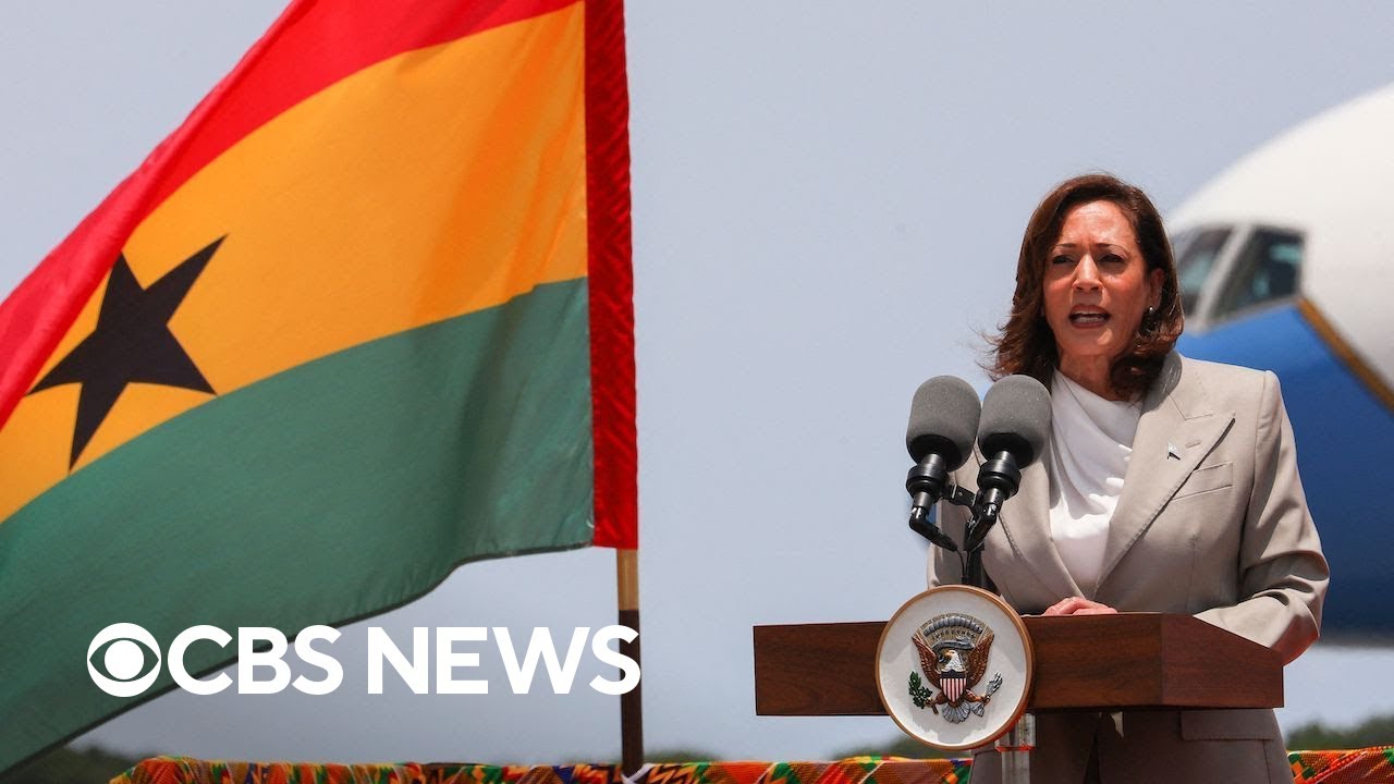 Vice President Kamala Harris begins tour of Africa in Ghana