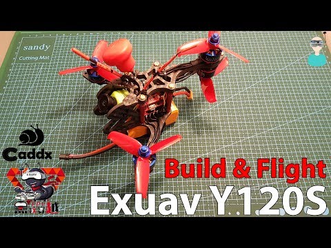Exuav Y120S - Build, Setup & Test Flights - UCOs-AacDIQvk6oxTfv2LtGA