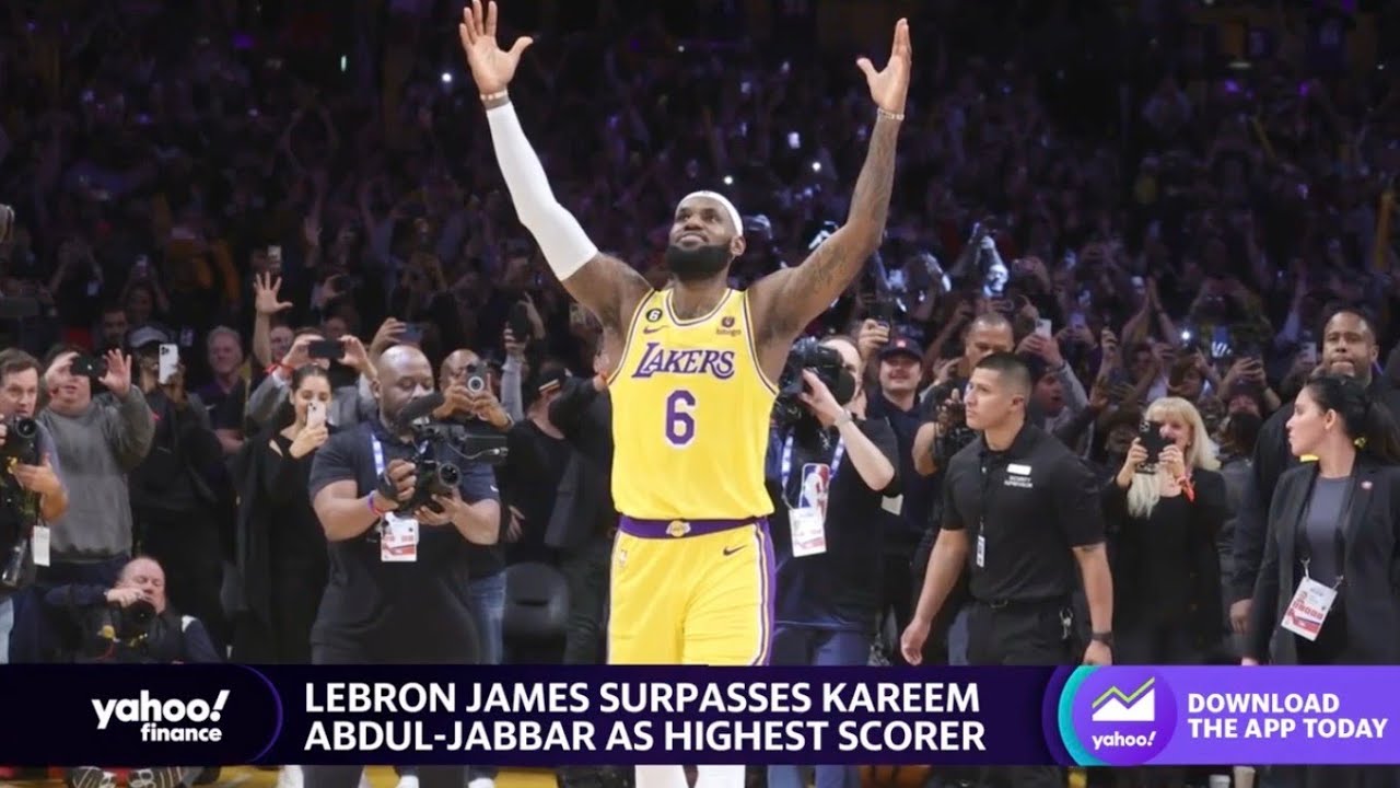 LeBron James becomes the NBA’s highest scorer