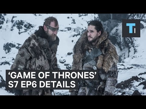 6 details you might have missed on season 7 episode 6 of 'Game of Thrones' - UCVLZmDKeT-mV4H3ToYXIFYg