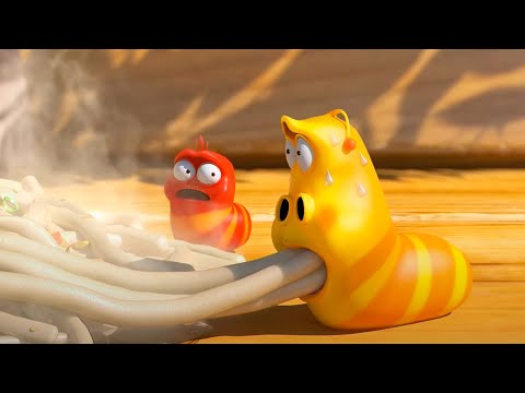 YUMMY HOT AND SPICY NOODLES! | LARVA | Season 3 Marathon | WildBrain Fizz