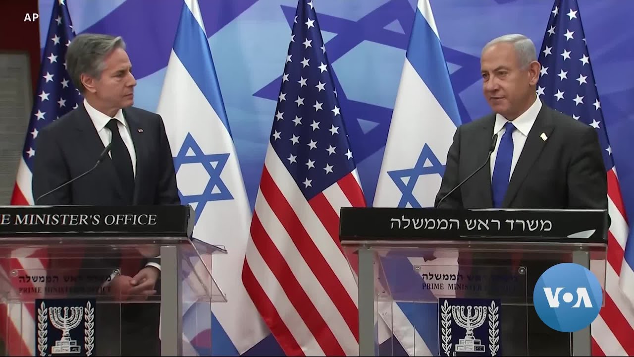 Blinken: US-Israel Ties Strong, but Two-State Solution with Palestinians Needed | VOANews