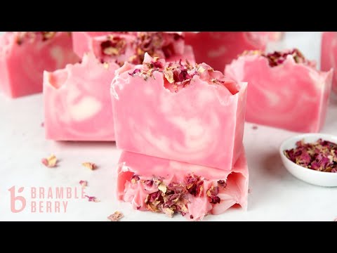 How to Make Swirled Rose Cold Process Soap - UCStN08hkQ1321WVdFqWD2-w