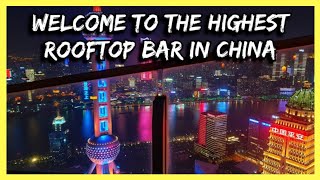 Spectacular Shanghai Skyline View From the Highest Rooftop Bar in China | FLAIR - Shanghai, China