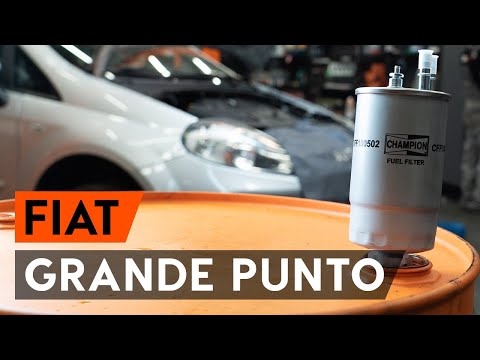 Come Sostituire Il Filtro Del Carburante Nella Fiat Grande Punto