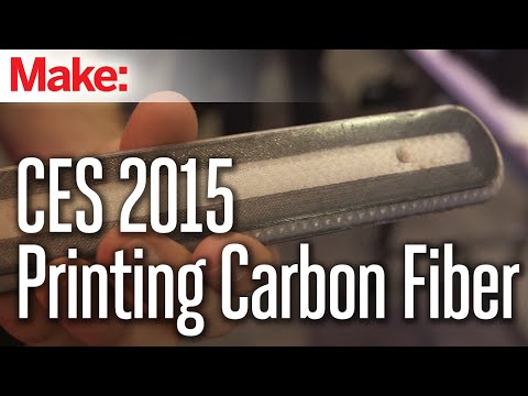 CES 2015: 3D Printing Carbon Fiber - UChtY6O8Ahw2cz05PS2GhUbg