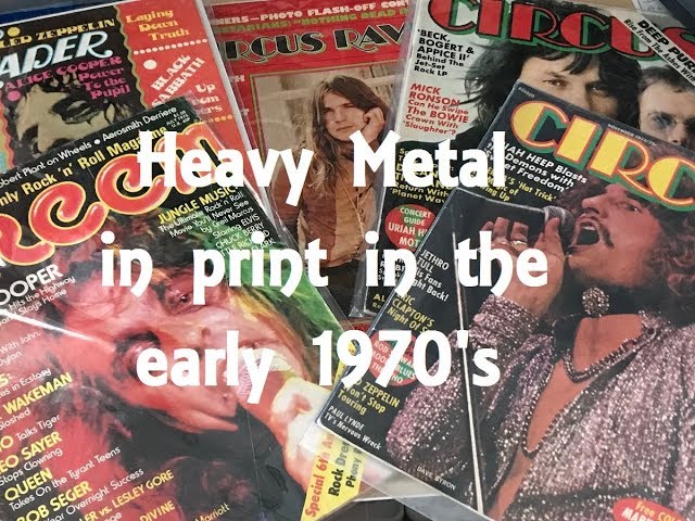 How a Reporter Coined the Term “Heavy Metal” to Describe a New