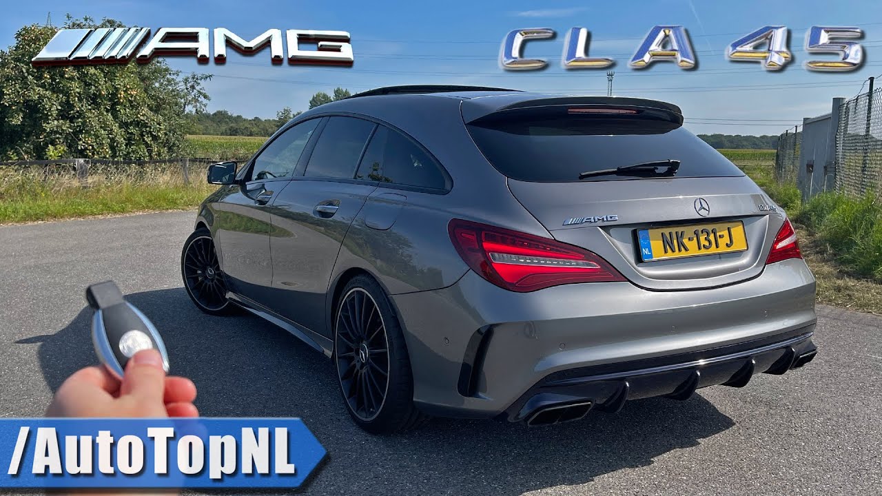 Mercedes CLA 45 AMG Shooting Brake | REVIEW on AUTOBAHN [NO SPEED LIMIT] by AutoTopNL