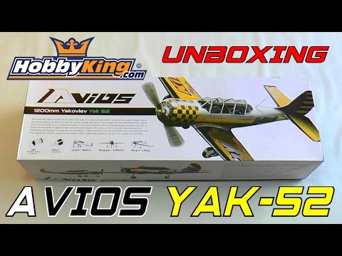 Hobby King Avios YAK-52 UNBOXING & Brief Flying By: RCINFORMER - UCdnuf9CA6I-2wAcC90xODrQ