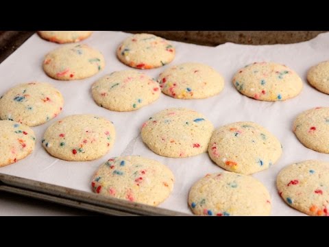 Cake Mix Confetti Cookies - Laura Vitale - Laura in the Kitchen Episode 1014 - UCNbngWUqL2eqRw12yAwcICg