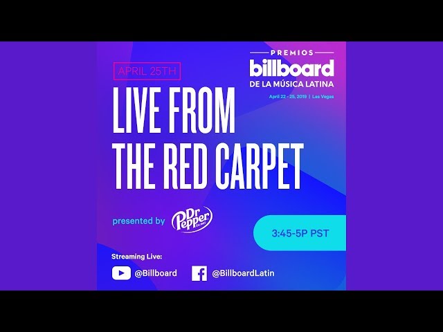 See the Billboard Latin Music Awards 2019 Online