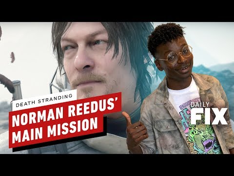 Death Stranding Trailer Reveals Norman Reedus’ Mission - IGN Daily Fix - UCKy1dAqELo0zrOtPkf0eTMw