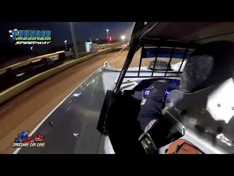 #14 Steven Harp - Heat - Late Model - Thunder Mountain Speedway - dirt track racing video image