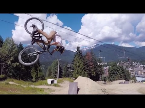 Pedal with Pros Down the Red Bull Joyride Course: GoPro 4K 360° Preview - UCblfuW_4rakIf2h6aqANefA