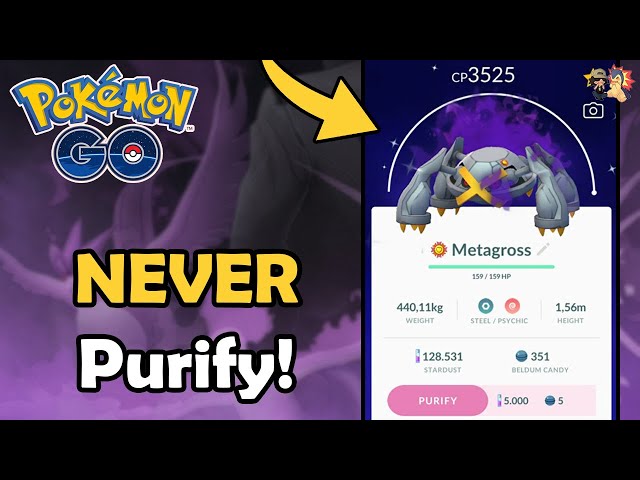 Is it better to not purify Pokemon?