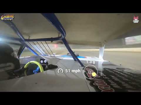 #45 Aaron Poe - POWRi Super Stock - 9-30-2023 Lake Ozark Speedway - In Car Camera - dirt track racing video image
