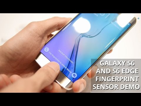 Samsung Galaxy S6 and S6 edge finger print sensor demonstration - UCwPRdjbrlqTjWOl7ig9JLHg