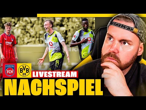 🔥 Beier spricht vom Titel – Kovac bremst ihn aus! 😳 | Heidenheim – BVB Nachspiel LIVE