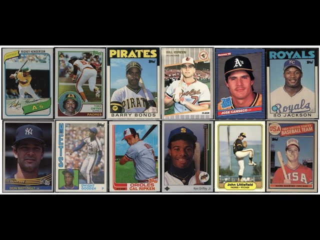 What Baseball Cards From the 80s Are Worth Money?