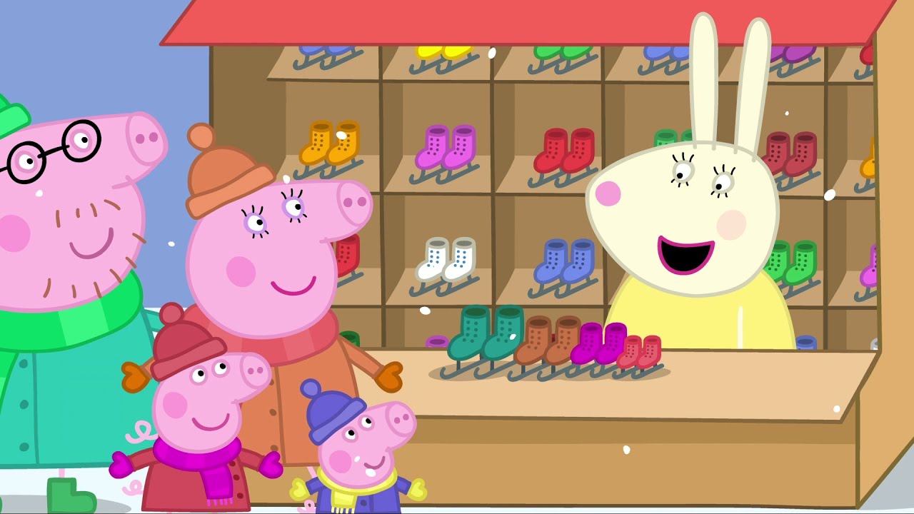 Ice Skating ️⚽️⛸ @Peppa Pig – Official Channel – Cartoons with Subtitles