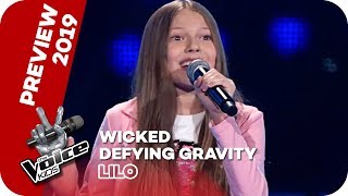 Wicked - Defying Gravity (Lilo) | PREVIEW | The Voice Kids 2019 | SAT.1
