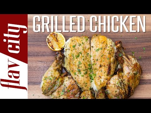 How To Grill Chicken - BEST Lemon Herb Grilled Chicken Recipe - UCnq1w-56tAvMdDup-CL6Vtg