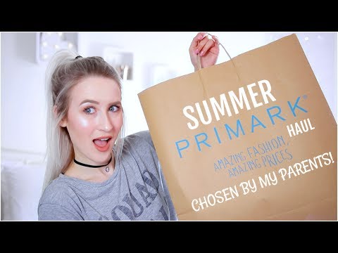 SURPRISE PRIMARK HAUL - My Parents Choose My Primark Haul | Sophie Louise - UChelG_sYPLMv-HIBVGpO6DQ