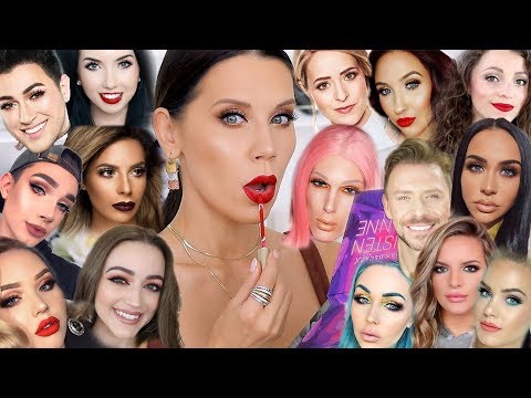 FULL FACE USING PRODUCTS that BEAUTY GURUS MADE ME BUY