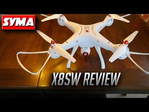 SYMA NEWEST X8 SERIES!!! X8SW w/FPV & Althold... Review & Flight Test - UC-fU_-yuEwnVY7F-mVAfO6w