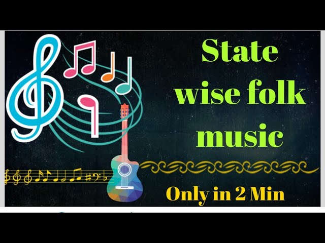 The Folk Music of Indian States