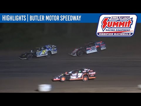 DIRTcar Summit Modified Nationals | Butler Motor Speedway | July 11, 2024 | HIGHLIGHTS - dirt track racing video image