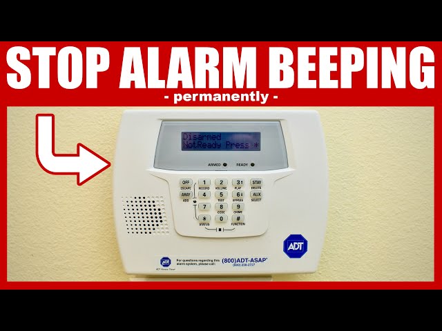 How to Unplug Your ADT Alarm System