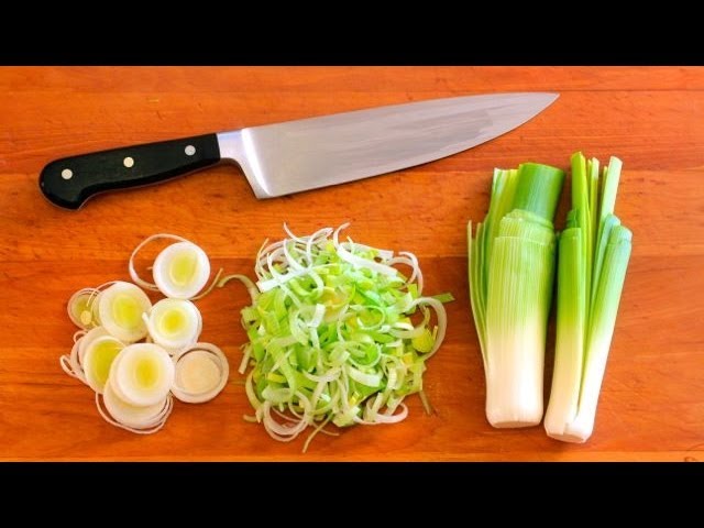 How To Cut Leeks The Right Way Cutterso