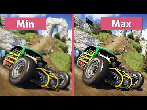 Trackmania Turbo – PC Min vs. Max Graphics Comparison - UCy1-UfHBaFlQHDLNU9lYiyQ