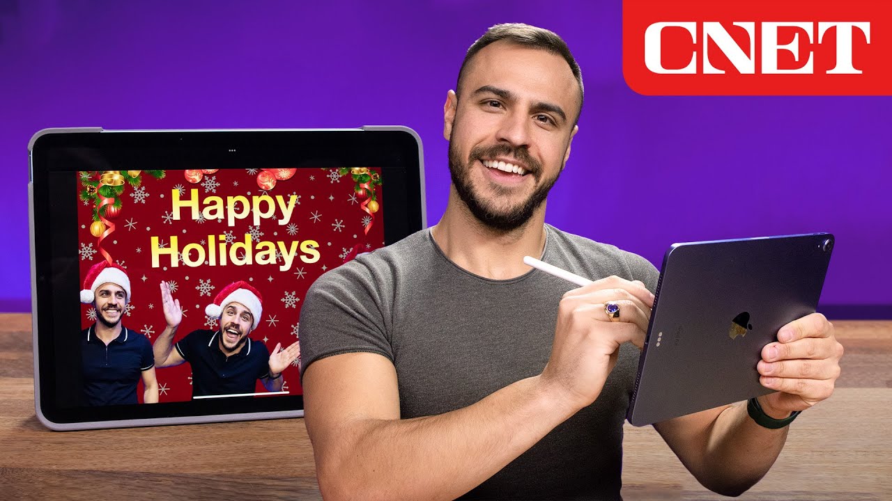 How to Make Animated Holiday Cards on iPad