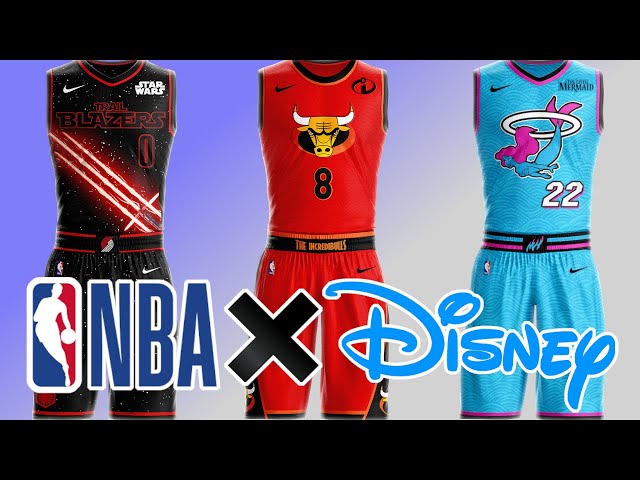 NBA Unveils New Disney-Inspired Jerseys