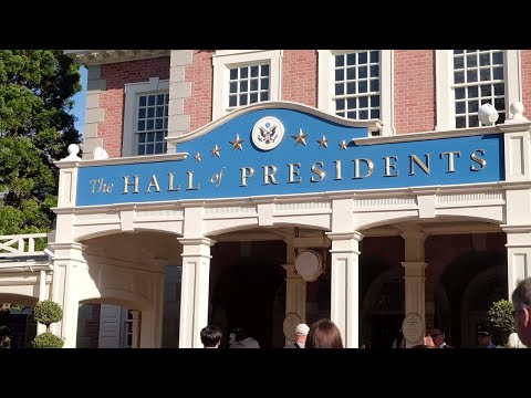 FULL updated Hall of Presidents 2017 with Donald Trump at Walt Disney World - UCYdNtGaJkrtn04tmsmRrWlw