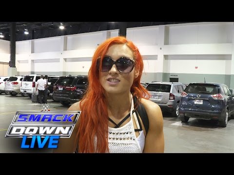 Becky Lynch is a lovely blend of excitement and nervousness on WWE Draft Day: July 19, 2016 - UCJ5v_MCY6GNUBTO8-D3XoAg